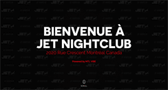 Desktop Screenshot of jetnightclub.com